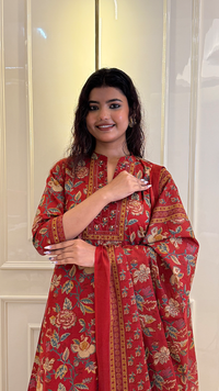 A line Bagru Print Blue