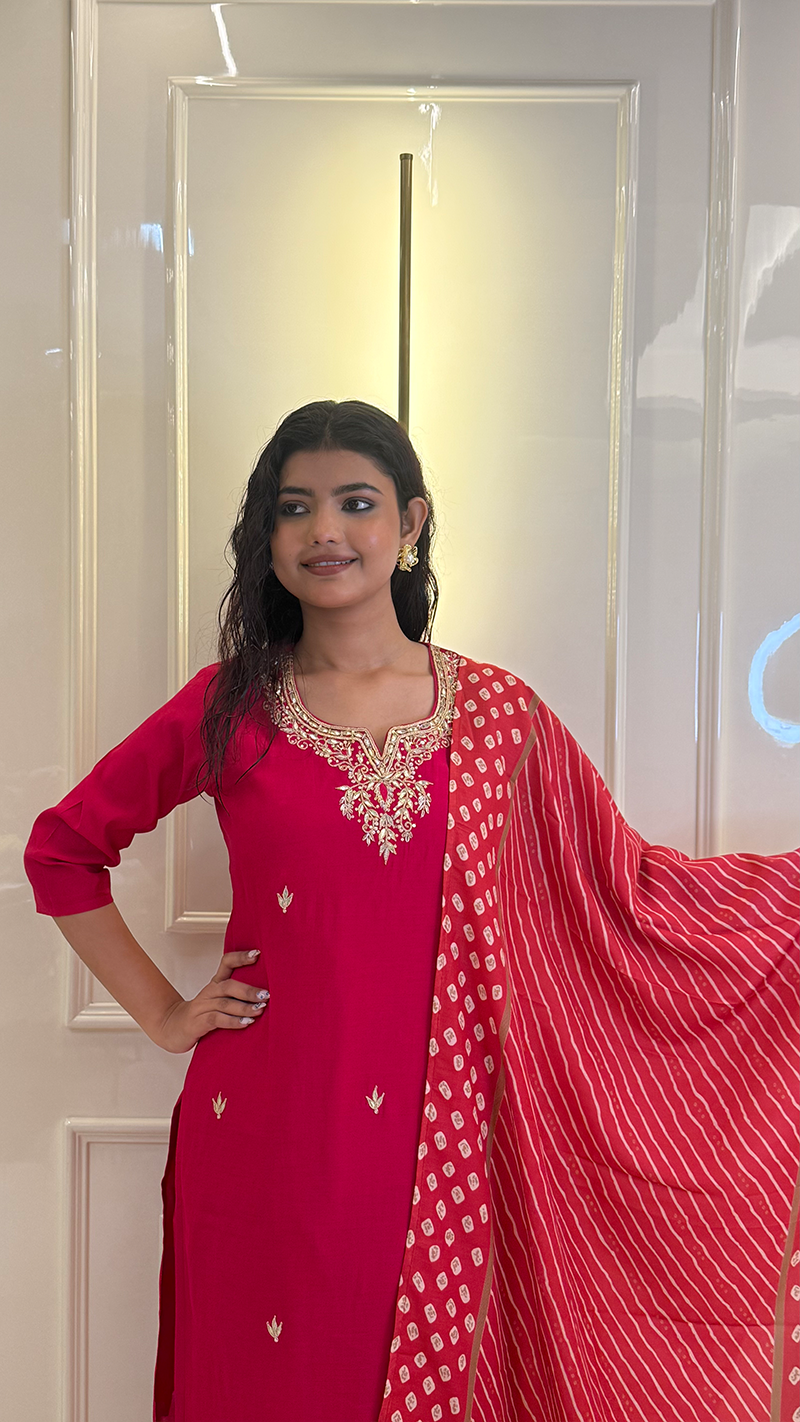 Chanderi Gota Patti Wedding Collection