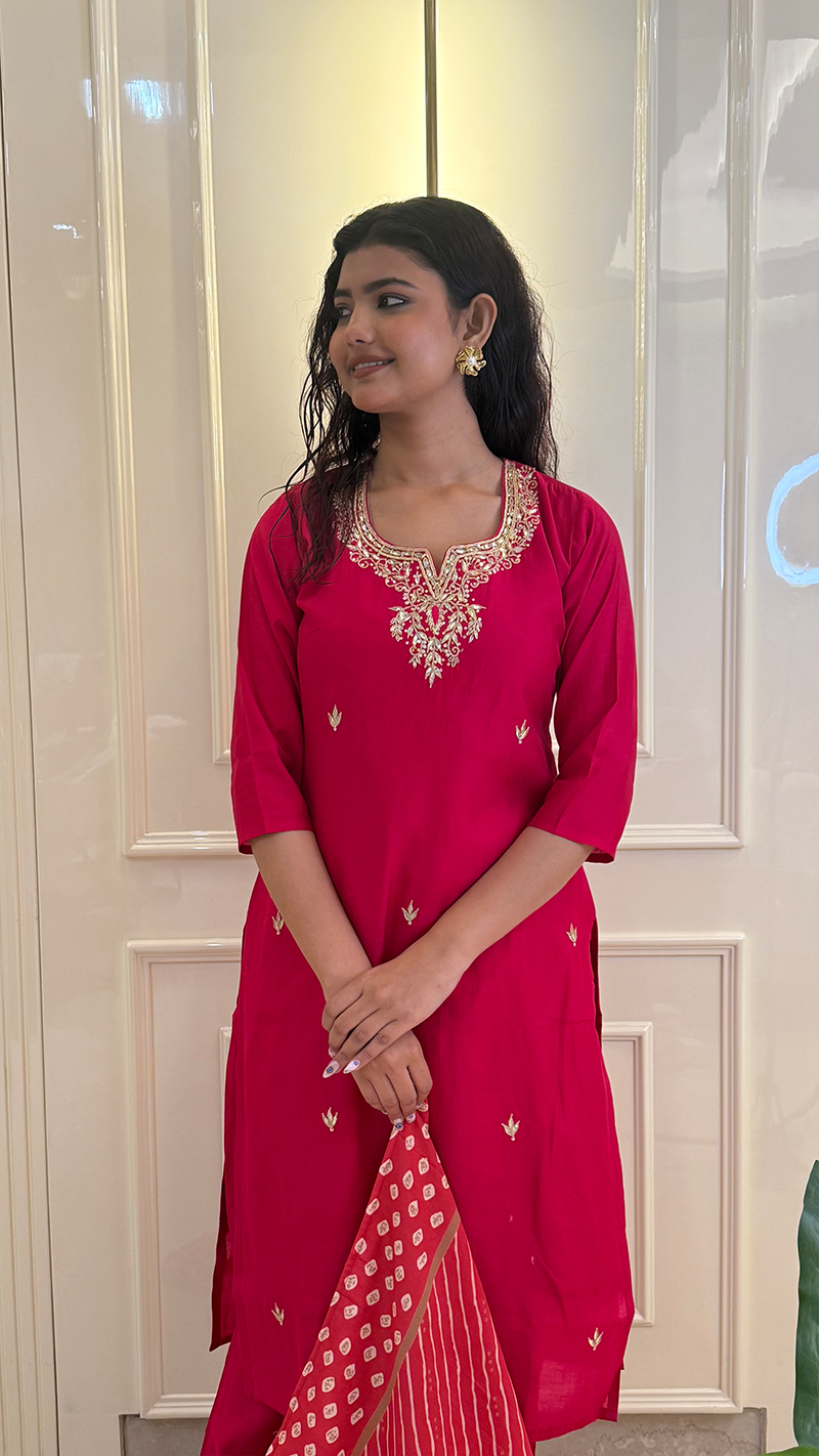 Chanderi Gota Patti Wedding Collection