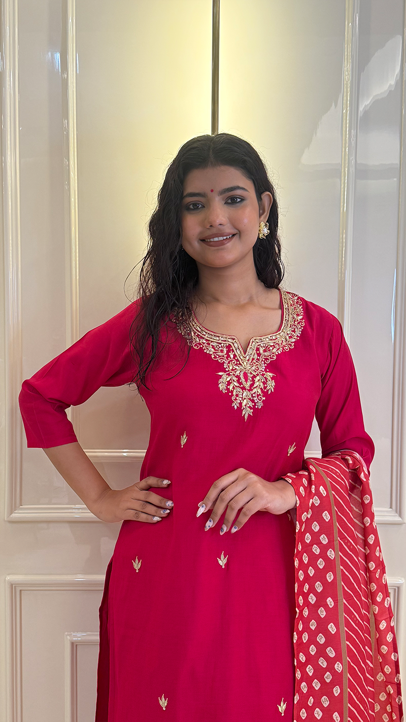 Chanderi Gota Patti Wedding Collection