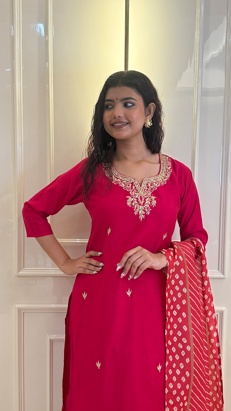 Chanderi Gota Patti Wedding Collection