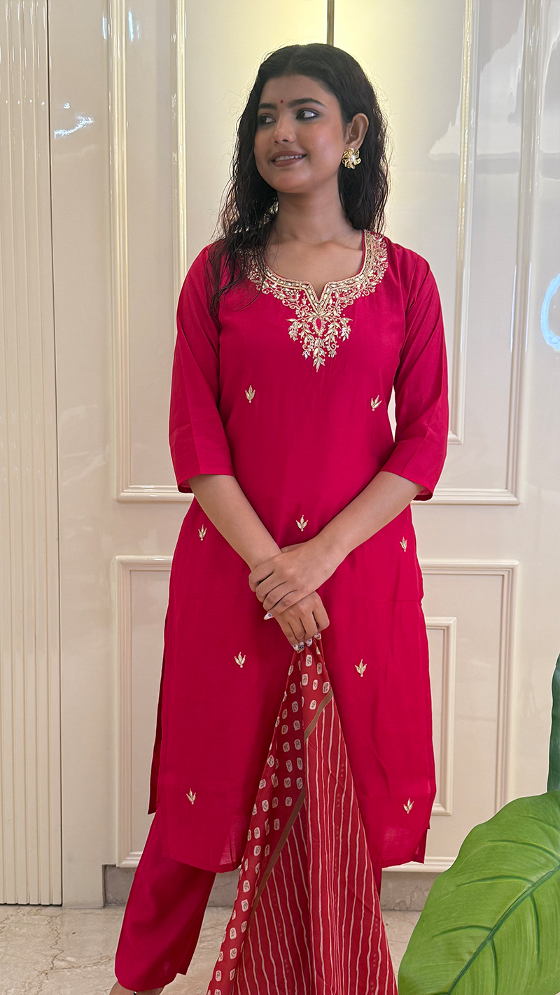 Chanderi Gota Patti Wedding Collection