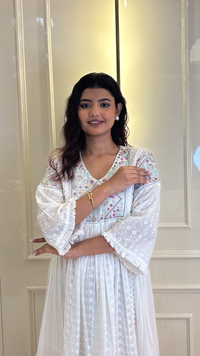 Chikankari Frock