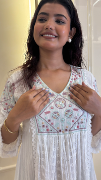 Chikankari Frock