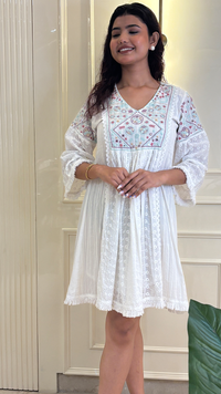 Chikankari Frock