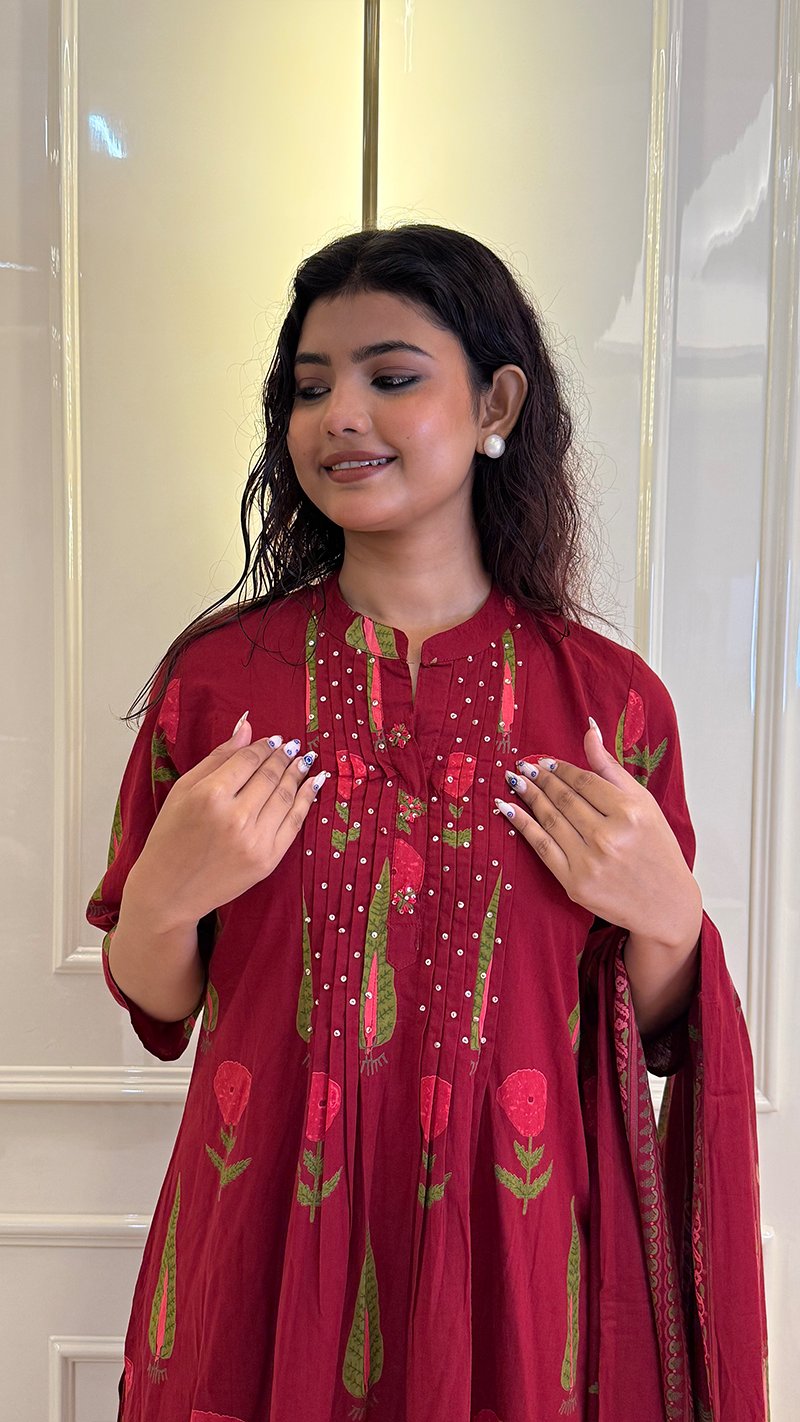 Crimson Red Set
