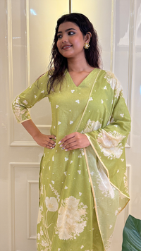 Digital  Green Print Set
