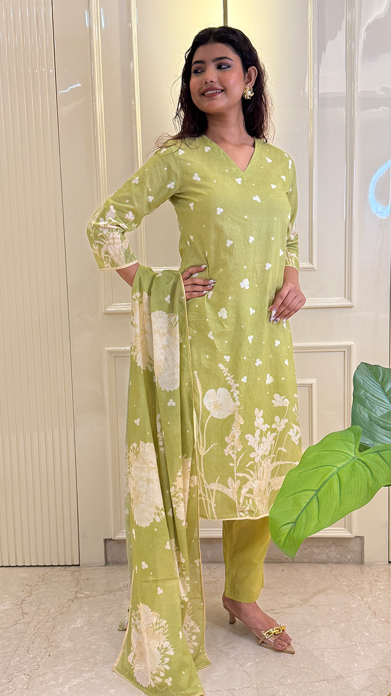 Digital  Green Print Set