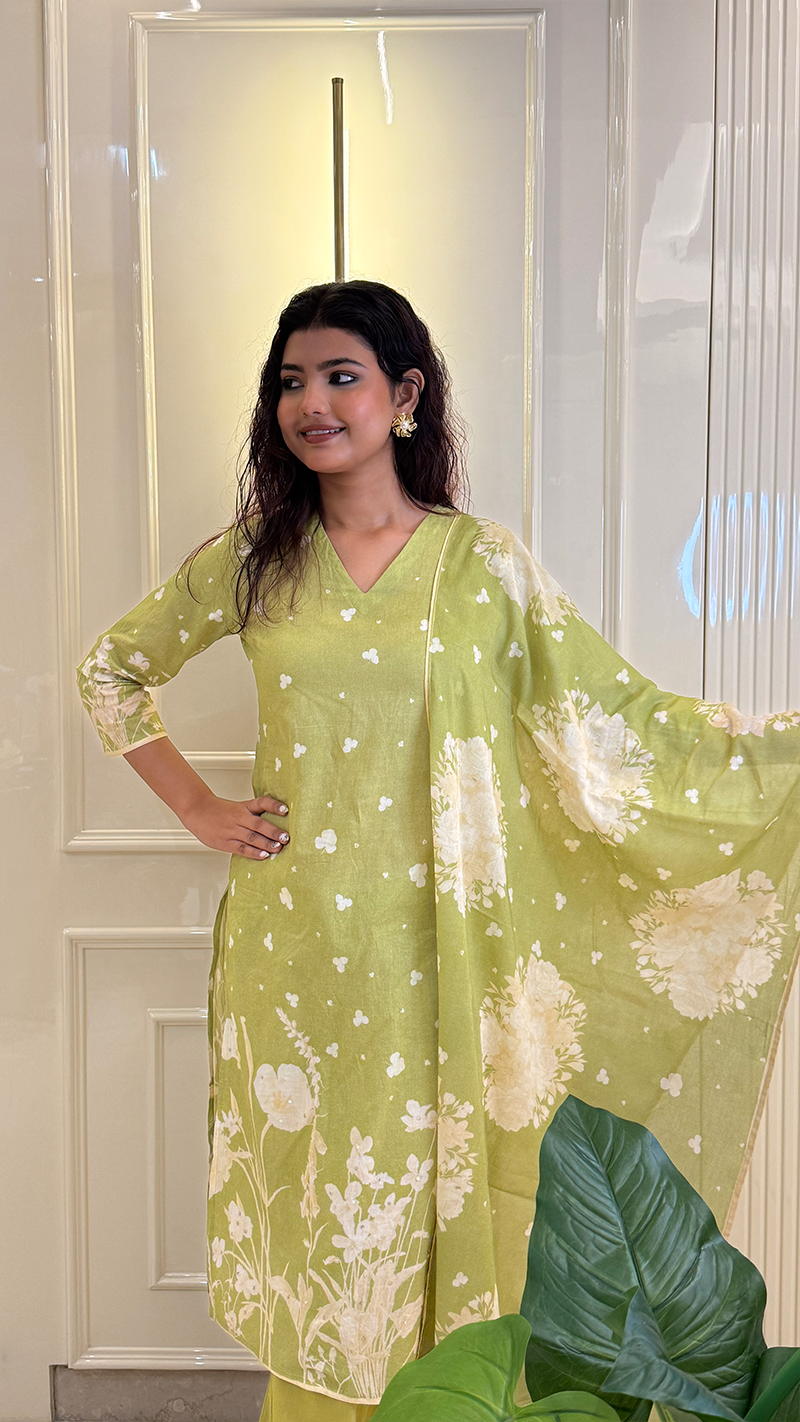 Digital  Green Print Set