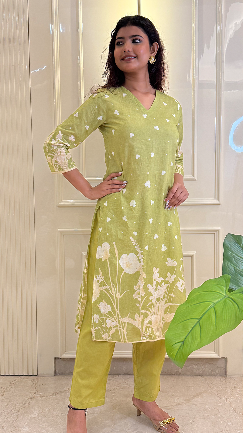 Digital  Green Print Set