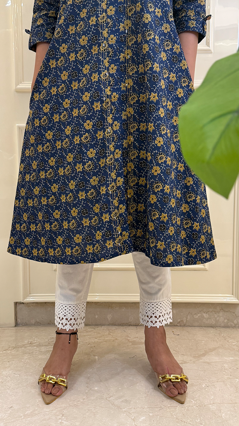 Leaf Lace Pant