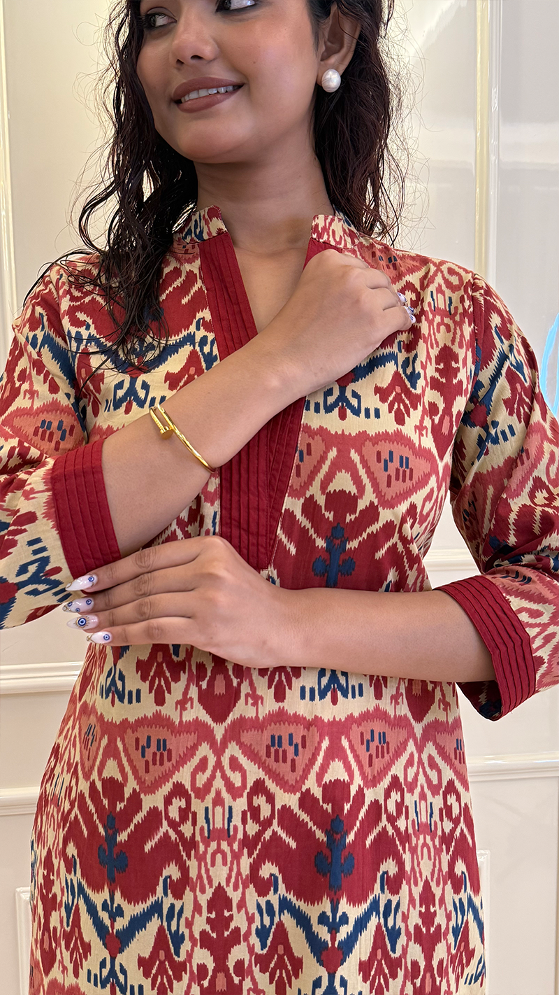 Marron Aline Kurti