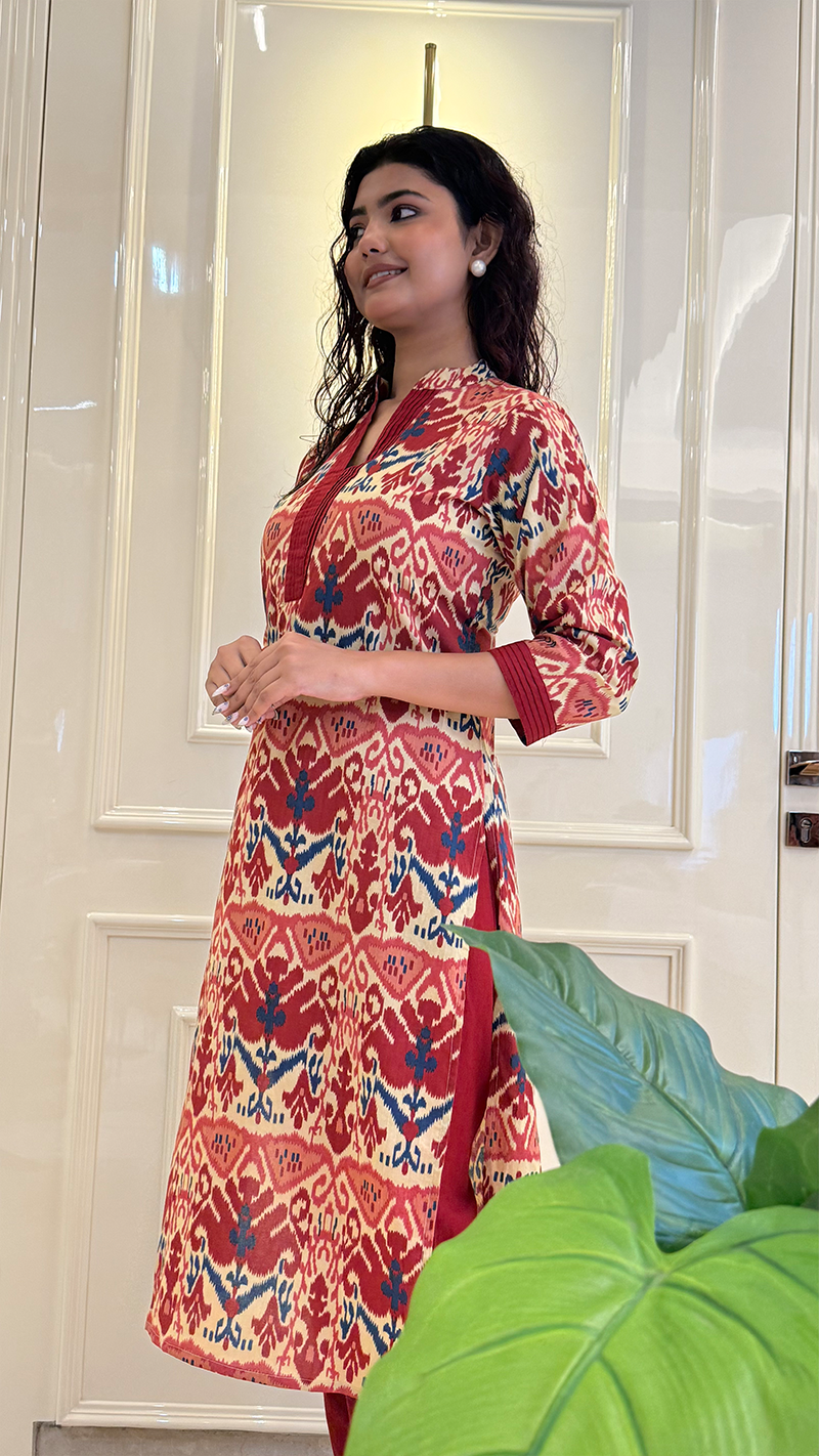 Marron Aline Kurti