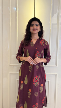 Marsala Angrakha Set