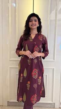 Marsala Angrakha Set