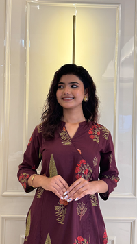 Marsala Angrakha Set