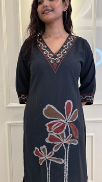 V Long Khadi Cross Stitch Set