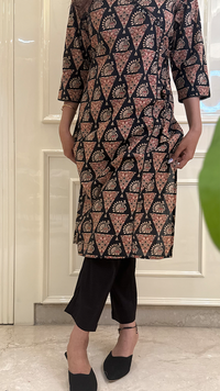 Black Angrakha Set
