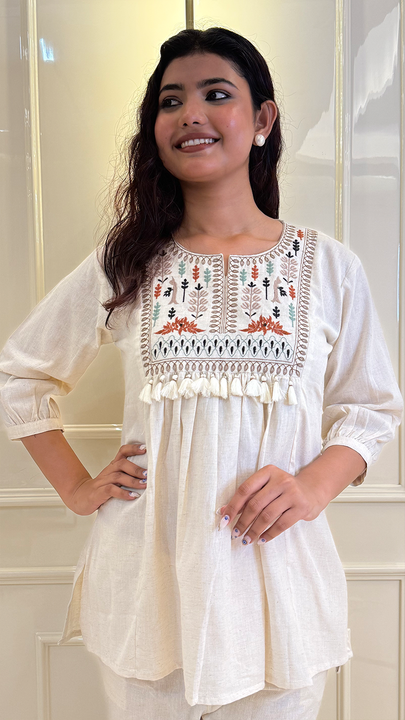 Tassel Short Top