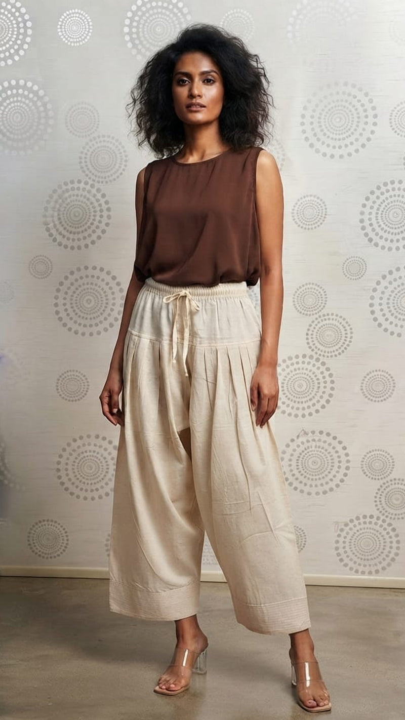 Farshi Salwar (White)