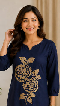 Golden Flower Top