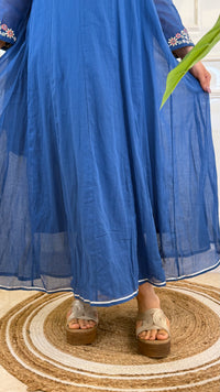 Mul Dupatta Aline Set