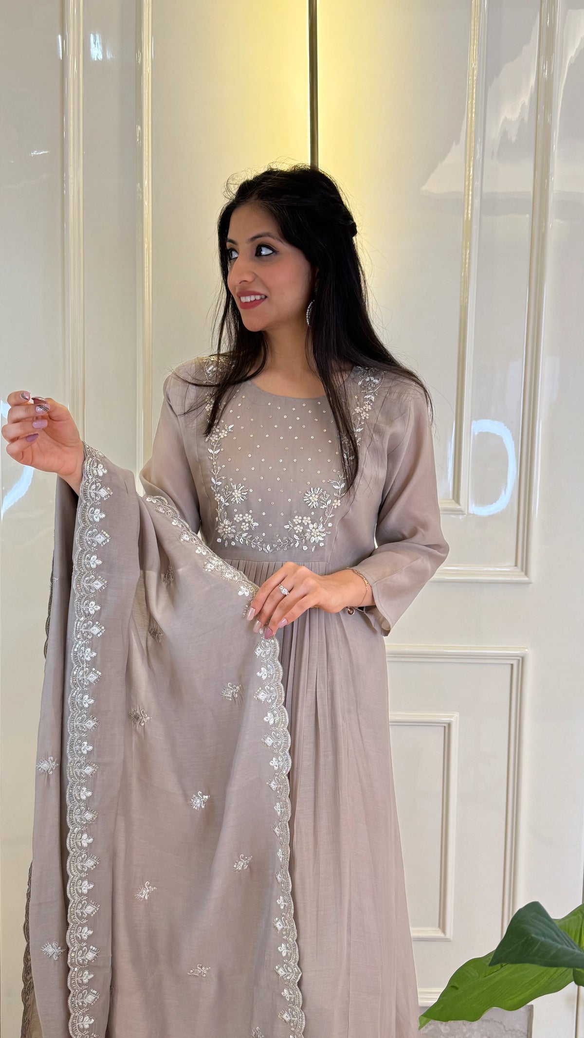 Ivory Wedding Collection Dupatta Set