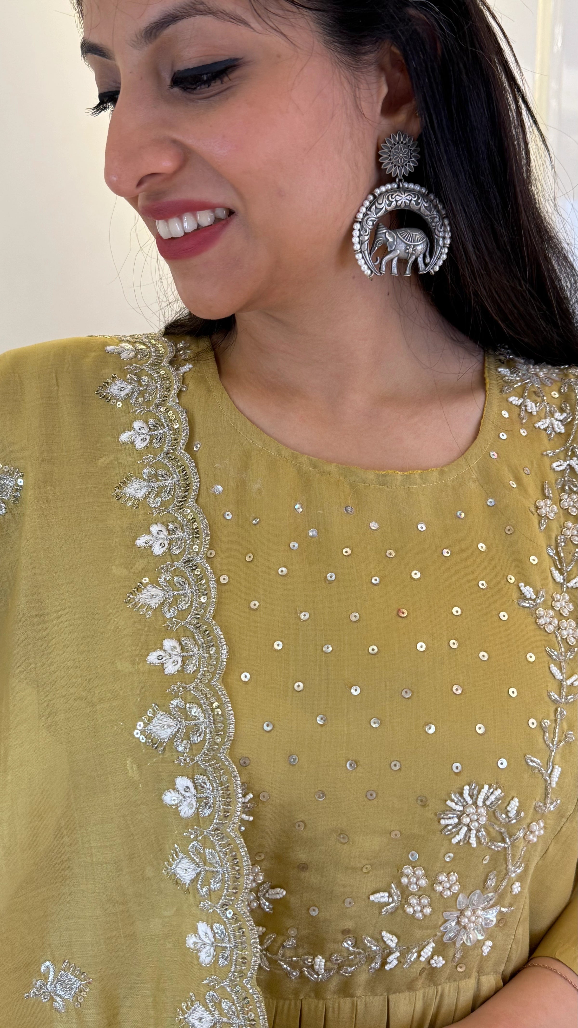 Yellow Wedding Collection Dupatta Set