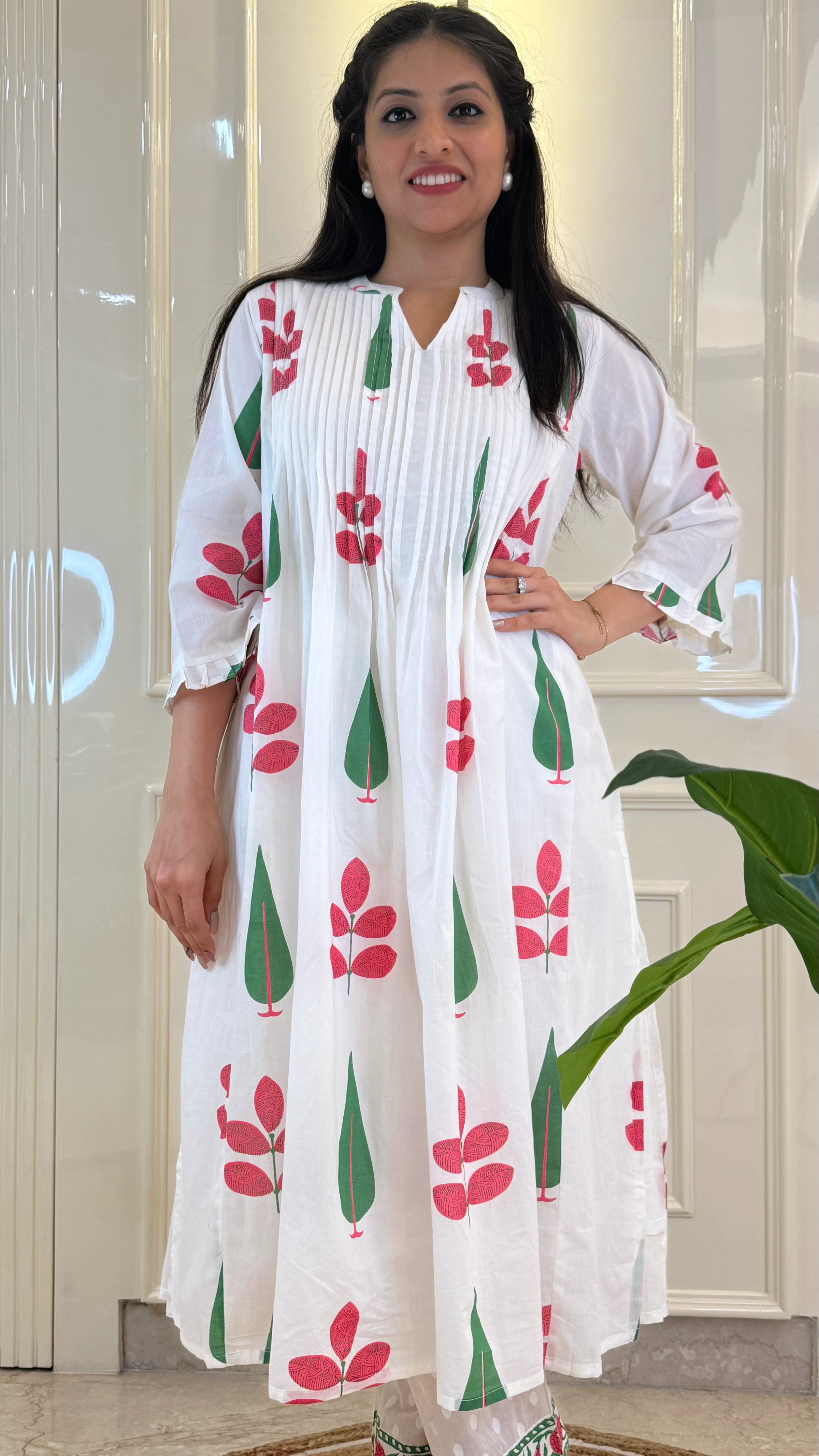 Celebrity Style Boho Red Set