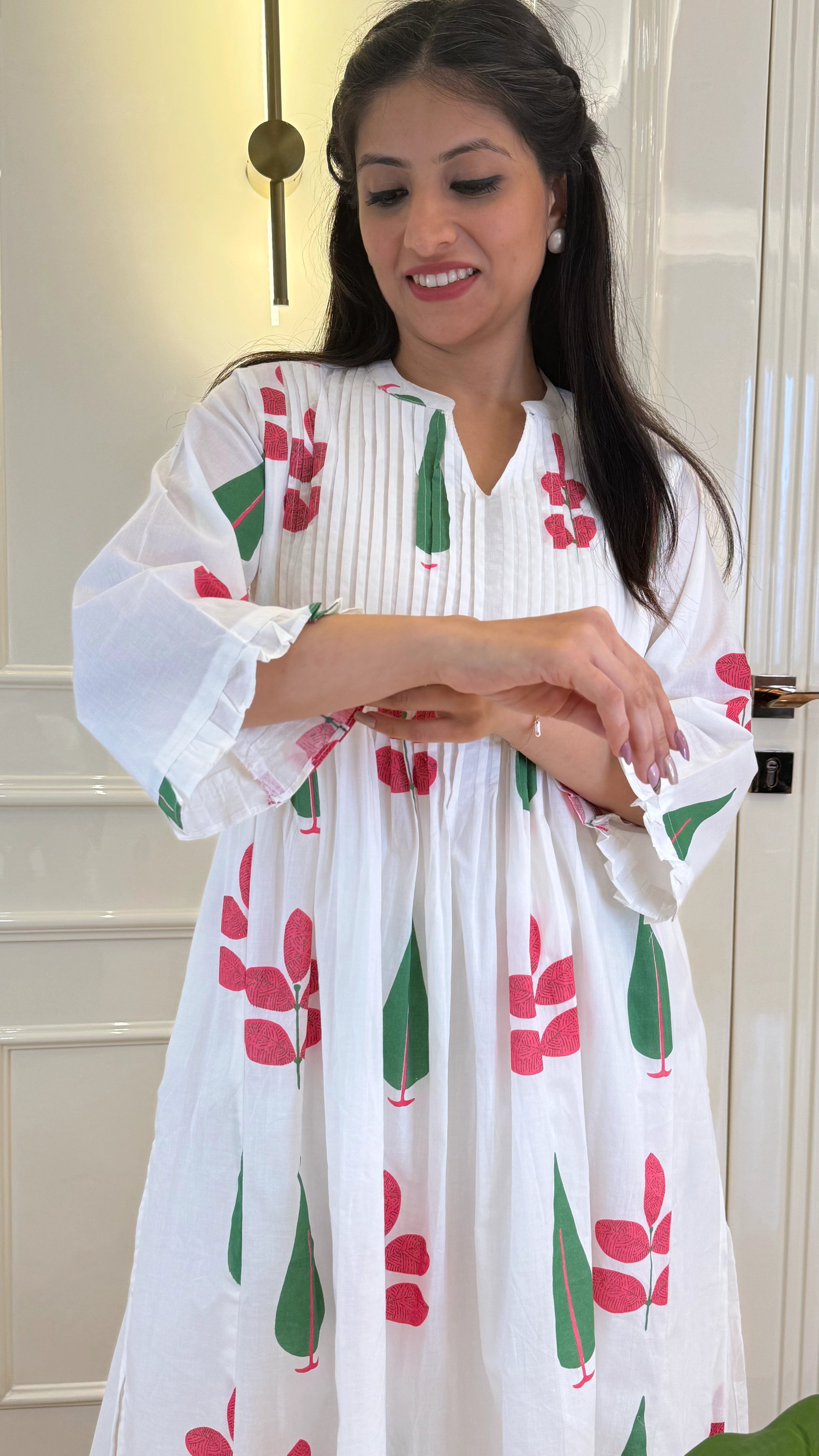 Celebrity Style Boho Red Set