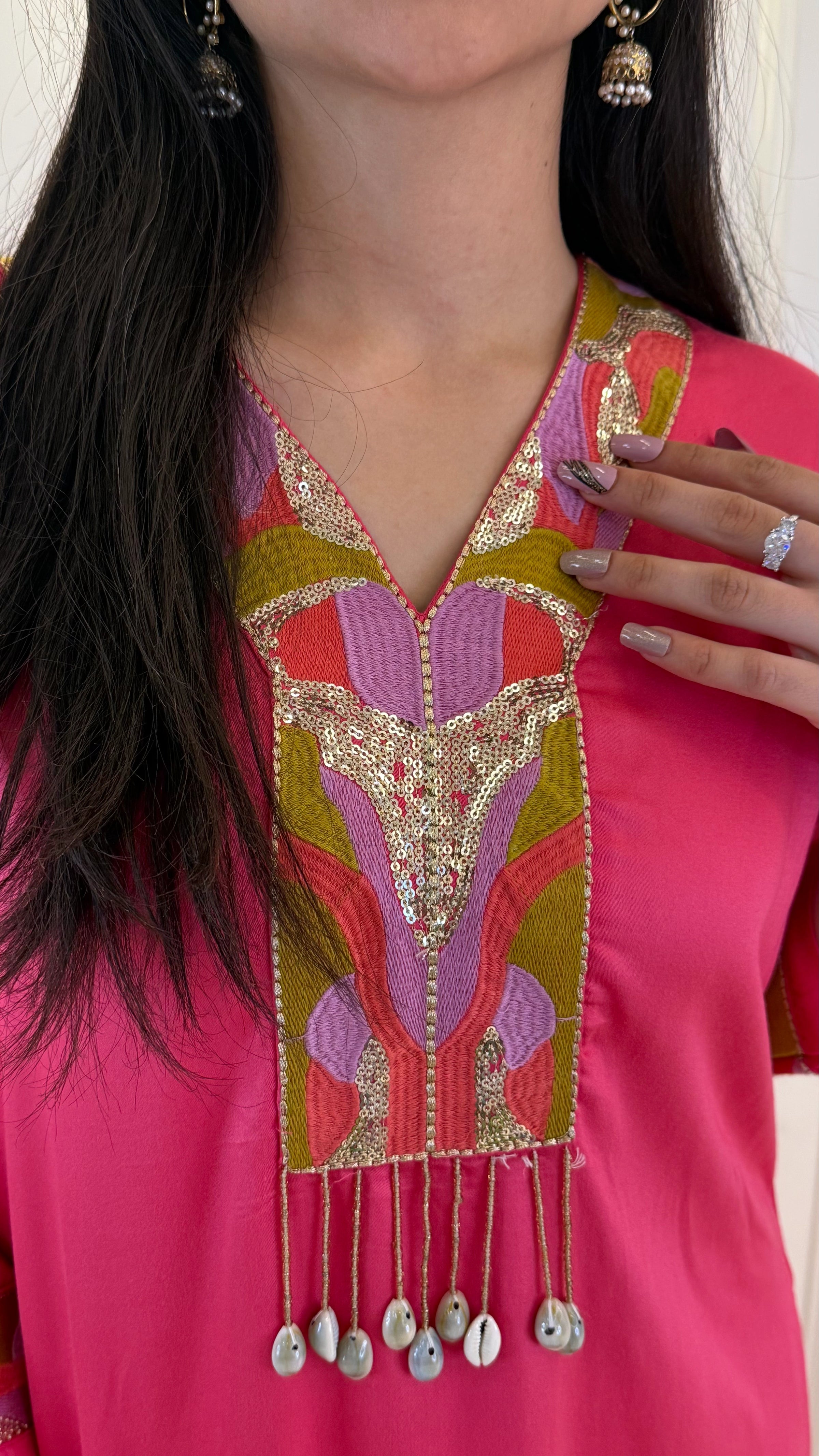 Russian Silk Aline Set