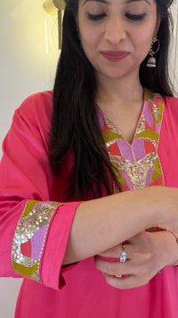 Russian Silk Aline Set