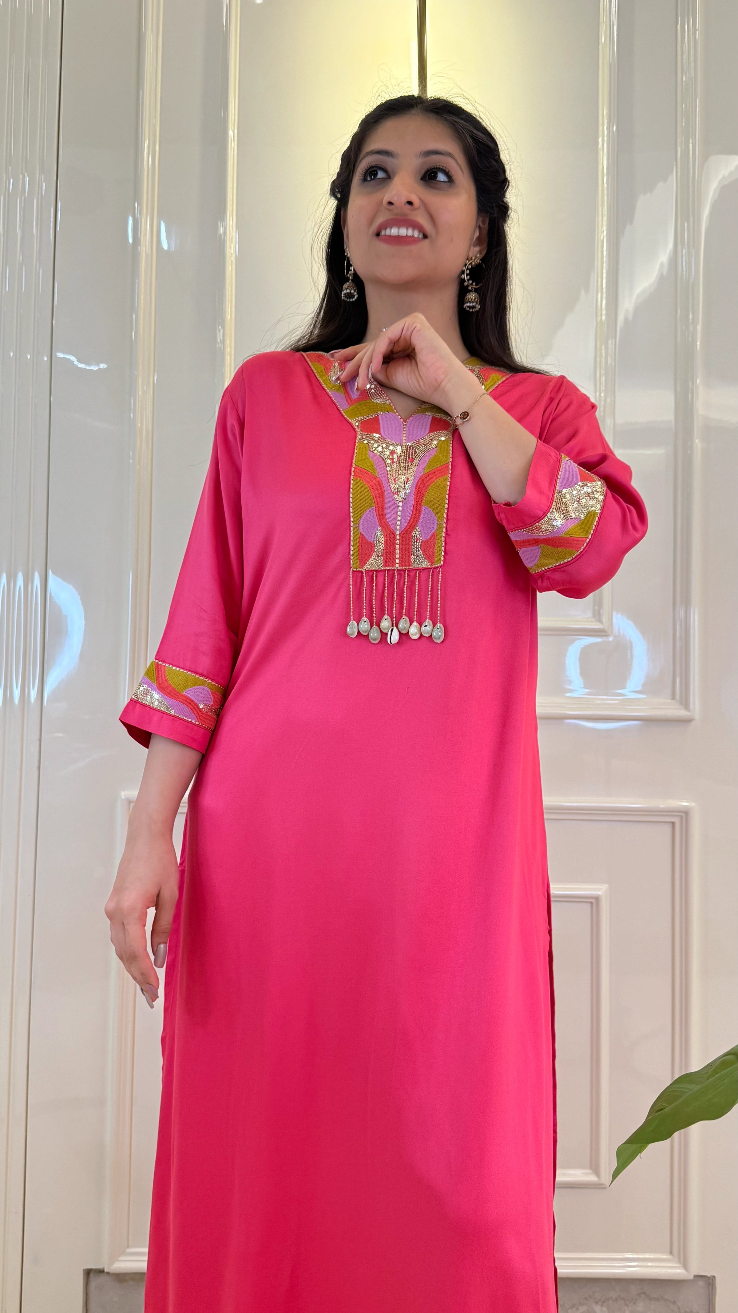 Russian Silk Aline Set