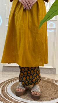 Aline Frock Style Yellow Set