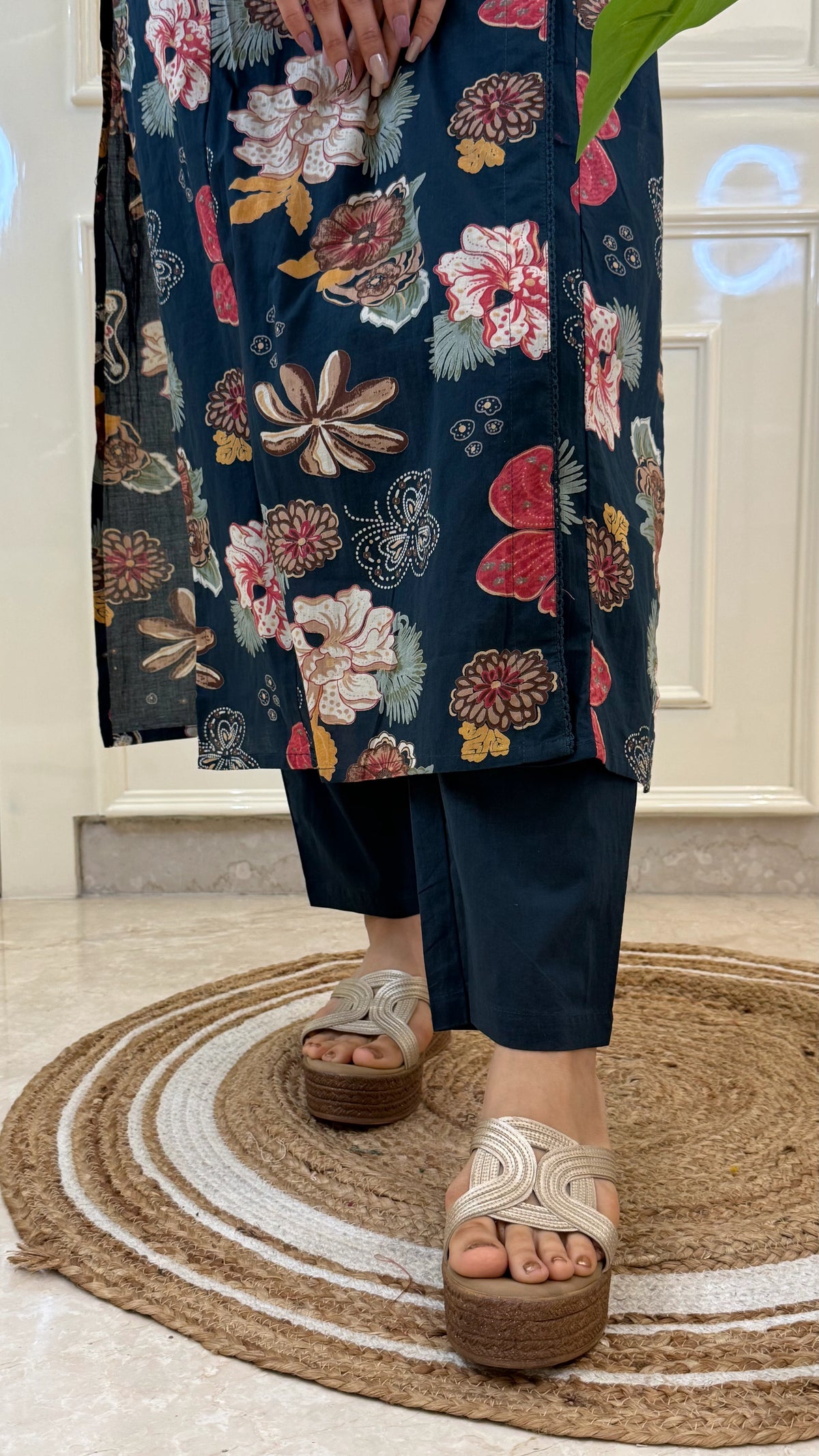 Angrakha Style Green Set