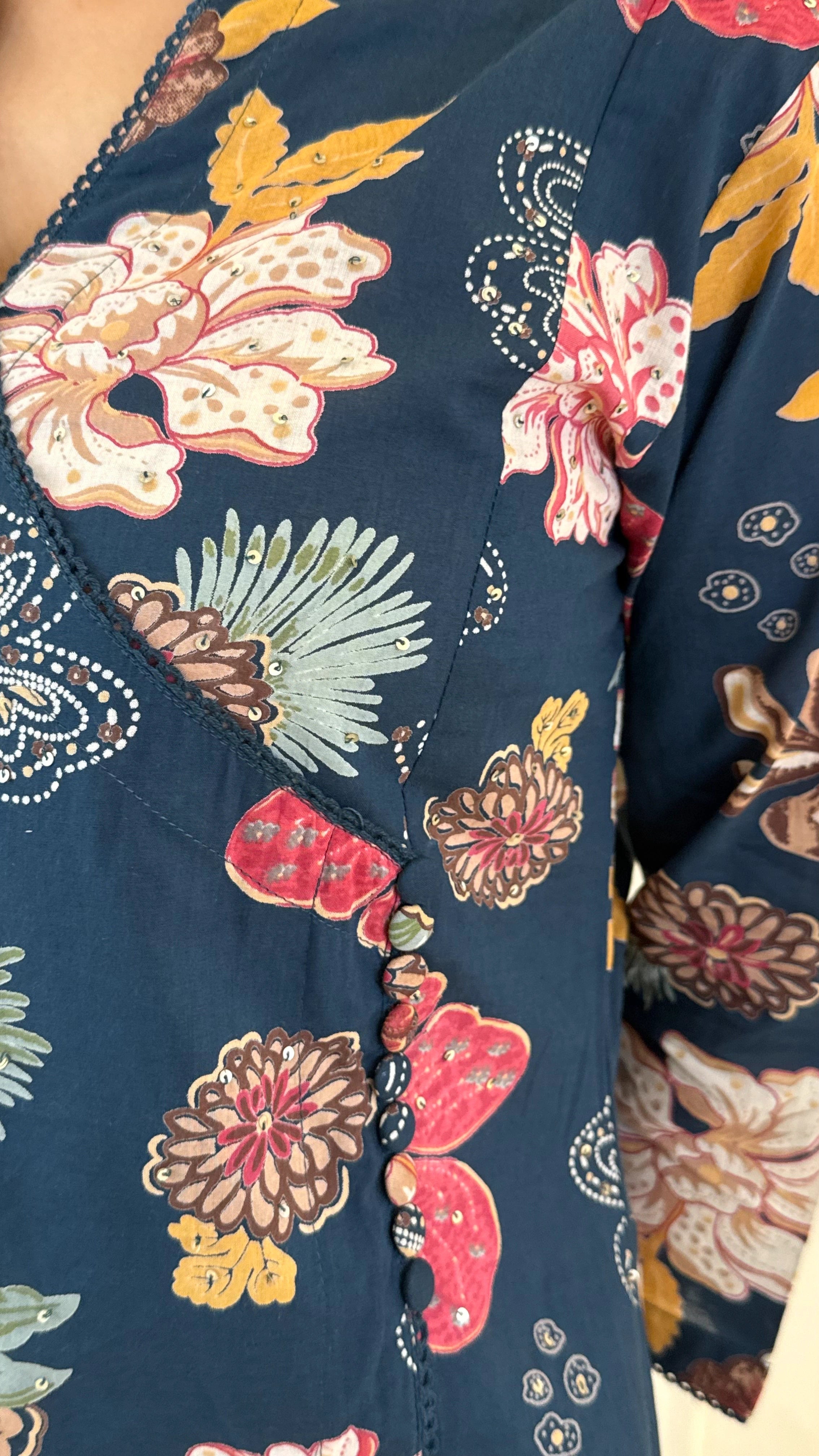 Angrakha Style Green Set