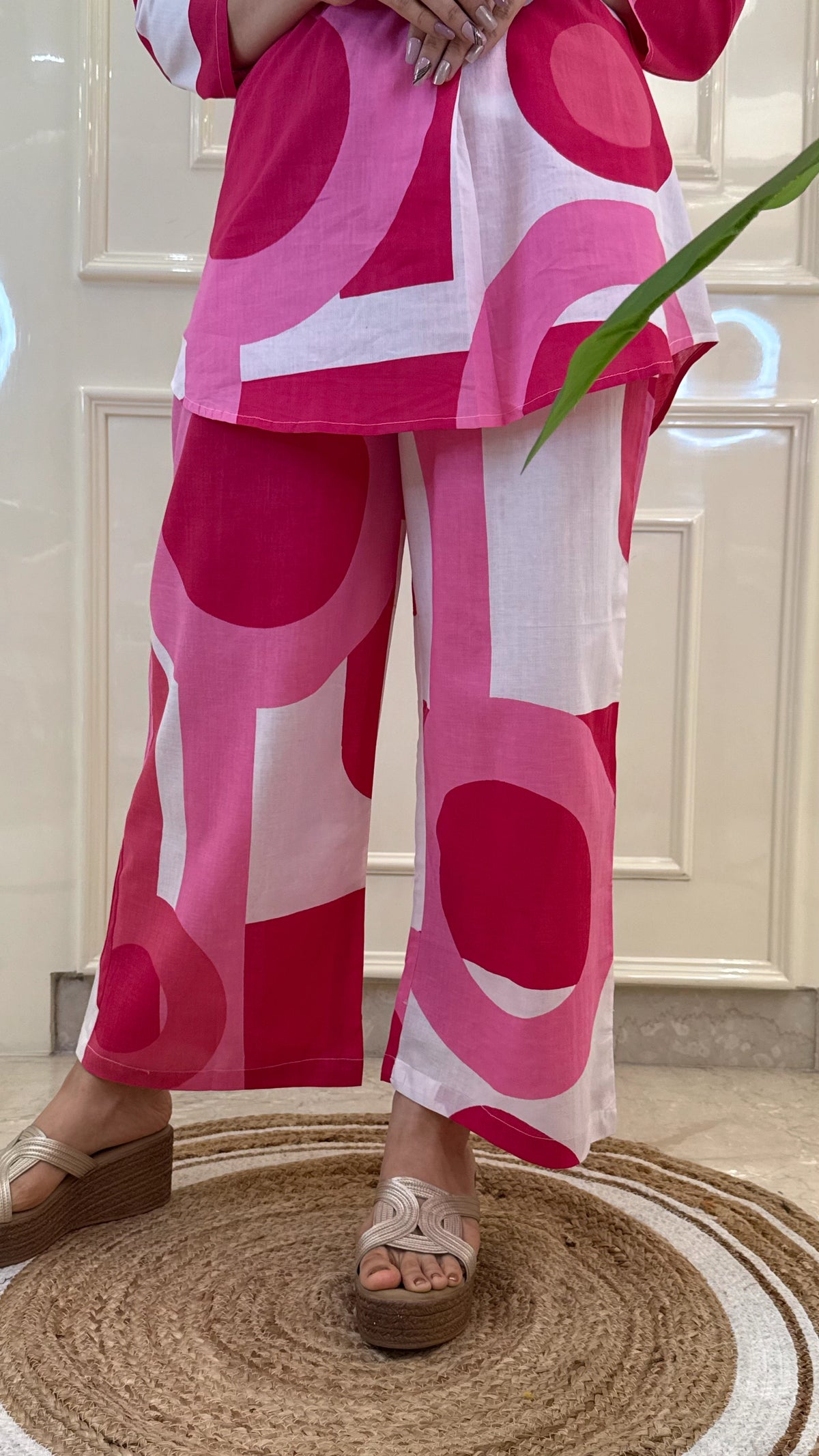 Pink Geometic Cool Cords