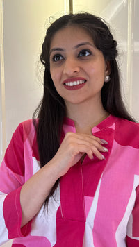 Pink Geometic Cool Cords