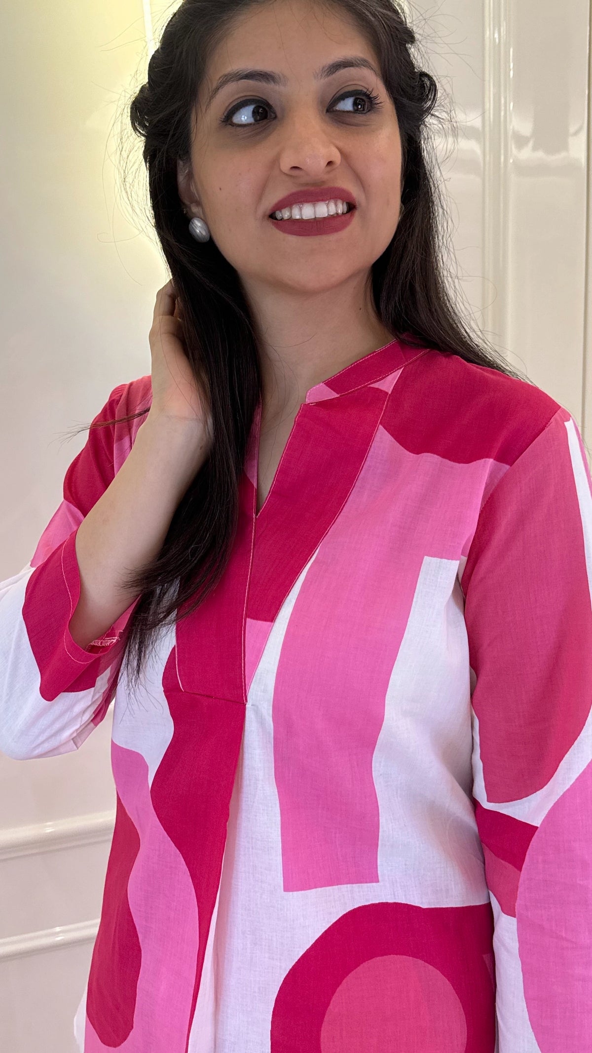 Pink Geometic Cool Cords